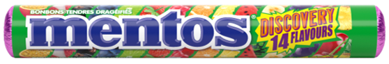 MENTOS DISCOVERY 14 FLAVOURS
