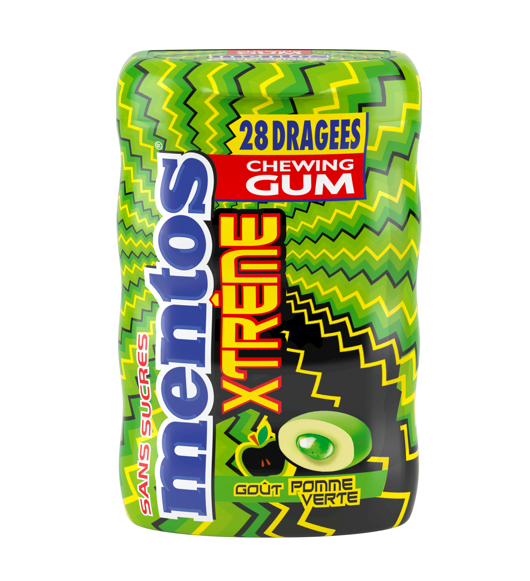 MENTOS XTREME POMME VERTE