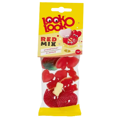 LOOK-O-LOOK RED MIX STRAWBERRY FLAVOUR