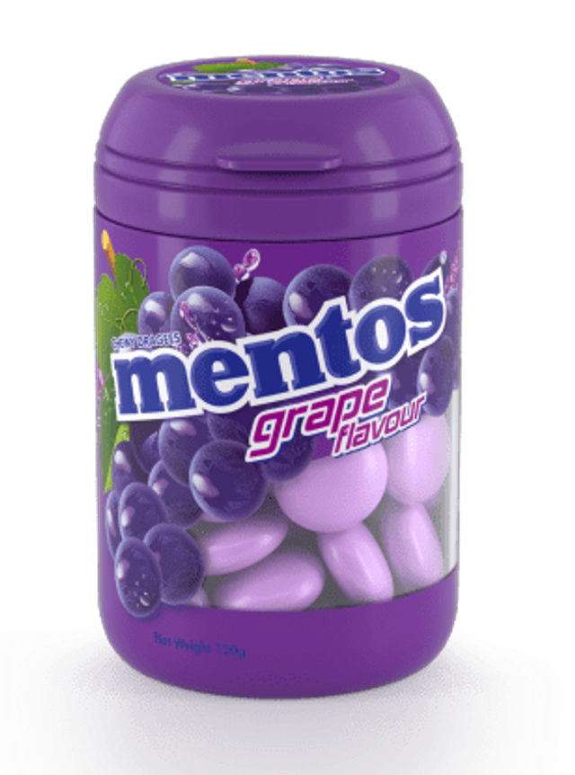 Mentos Grape Bottle