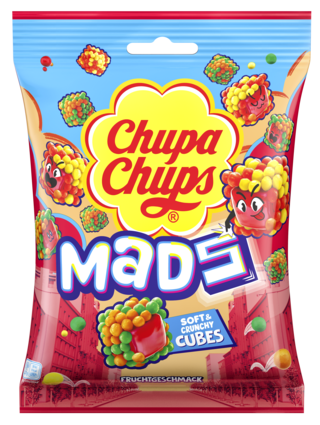 CHUPA CHUPS MADS FRUITS 115g Beutel