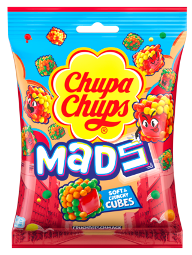 CHUPA CHUPS MADS FRUITS 115g Beutel