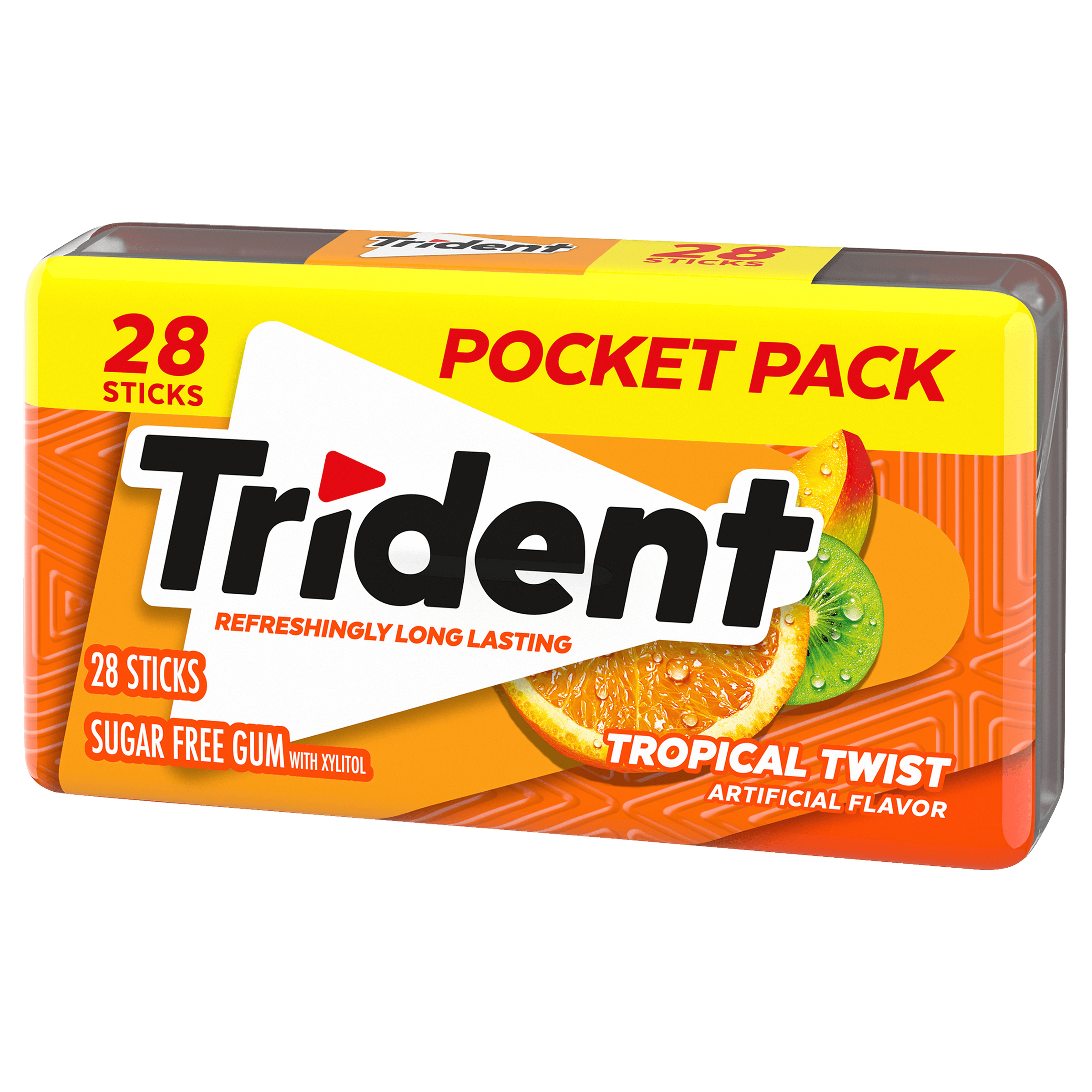 Trident Tropical Twist - Pocket Pack (28 pieces)