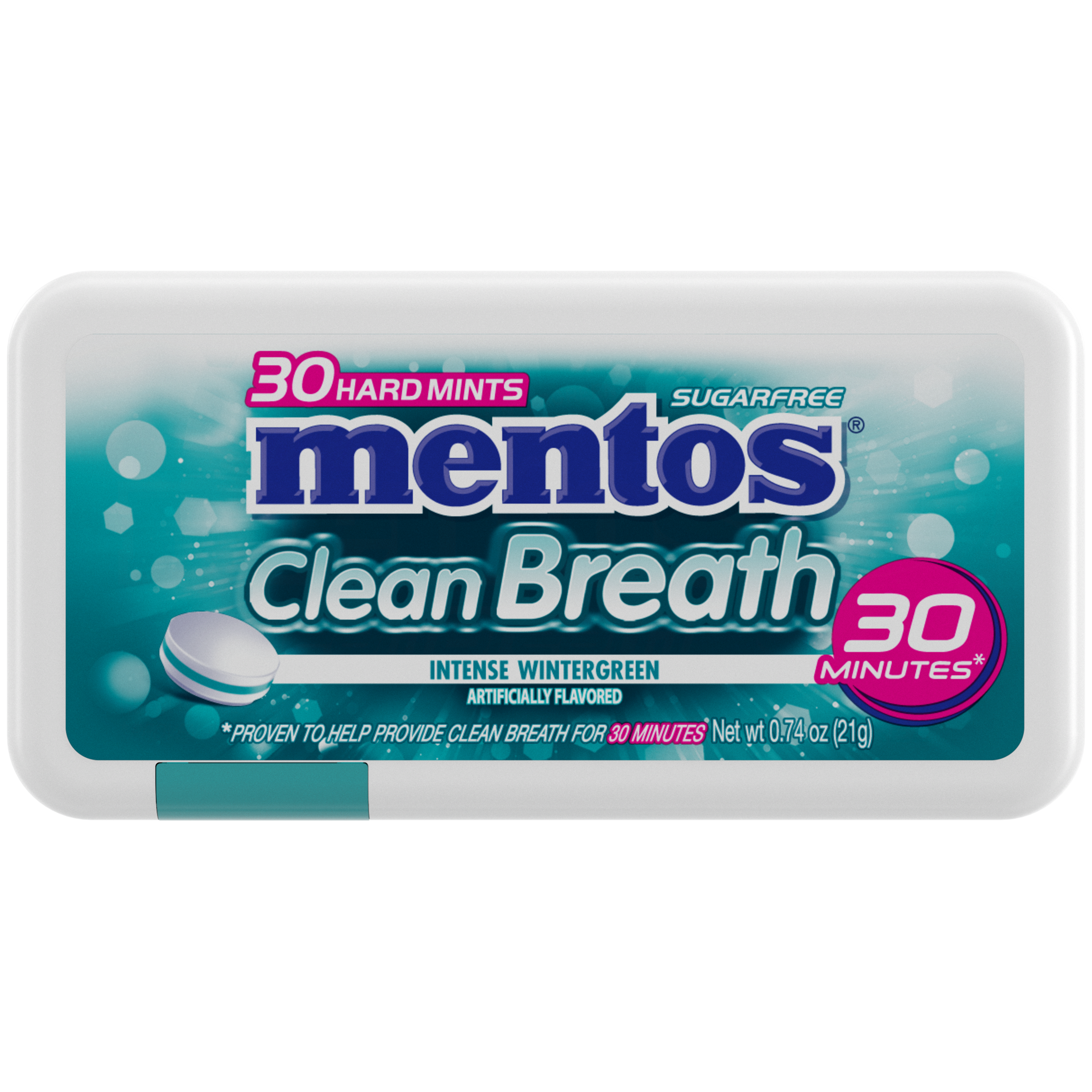 Mentos CleanBreath Mints Intense Wintergreen - 30PC Pack | Mentos US