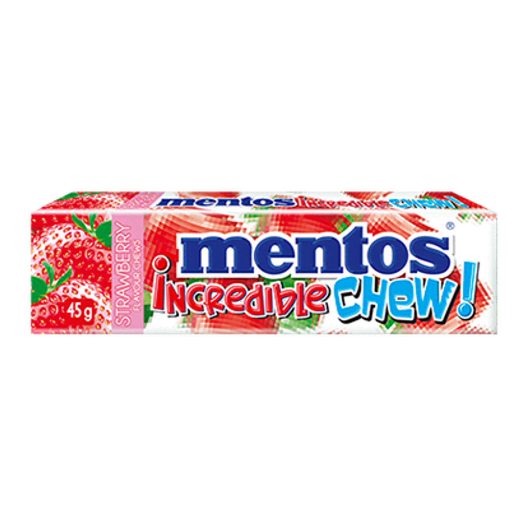 Mentos Incredible Chew Strawberry