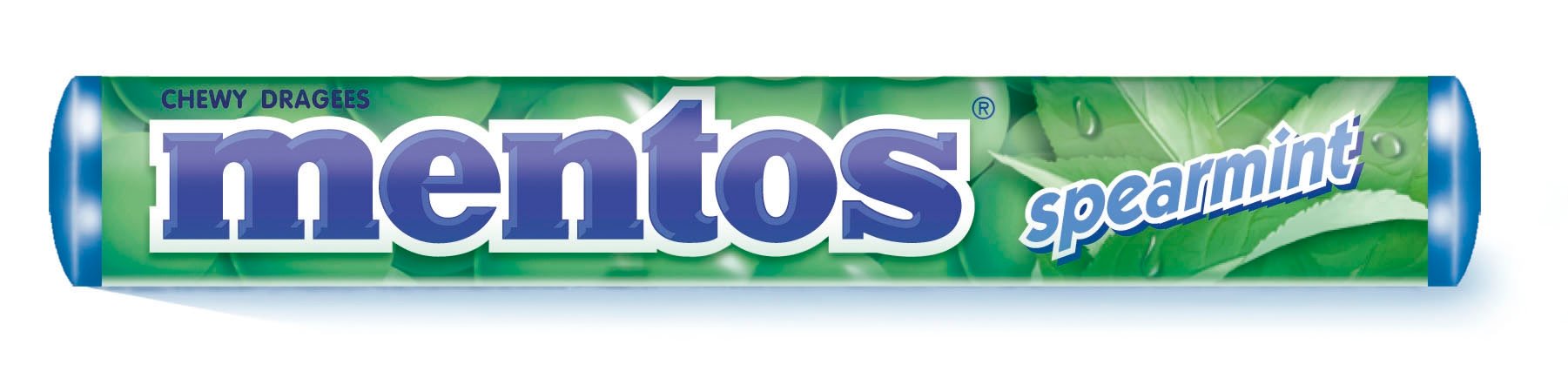 Mentos Spearmint 14p Roll