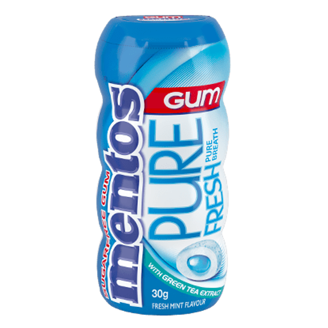 NEW Mentos Pure Fresh Mint Sugarfee Bottle