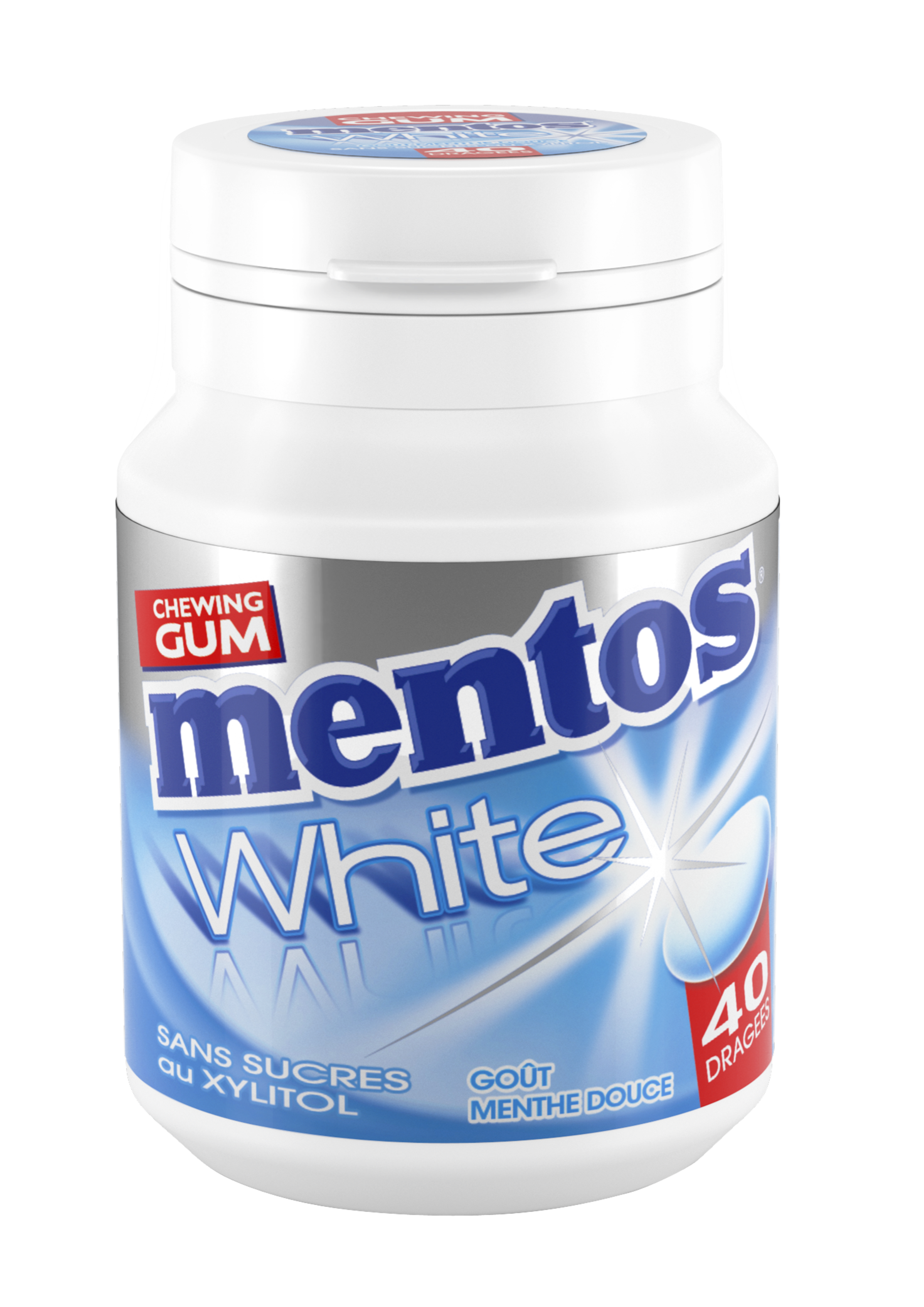 MENTOS WHITE MENTHE DOUCE