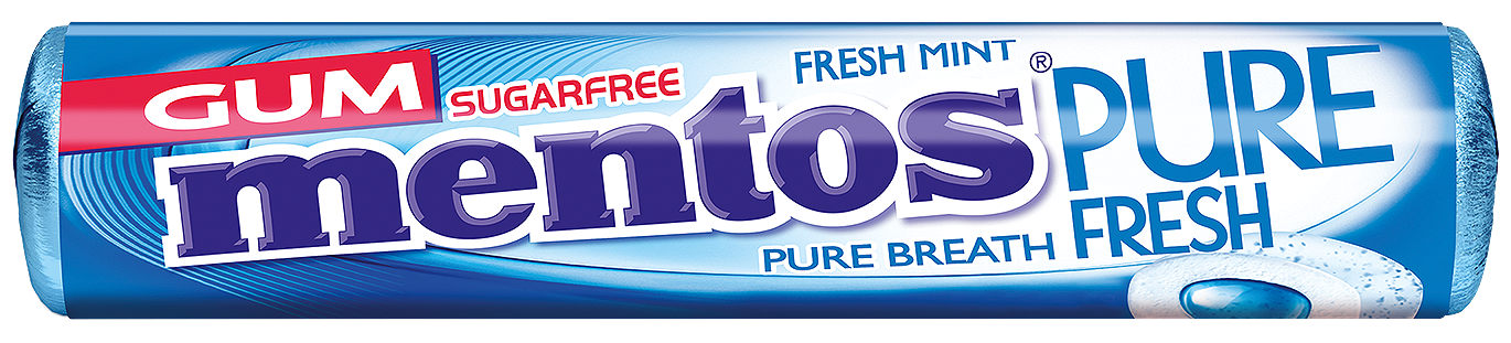 Mentos Pure Fresh Gum Freshmint Roll