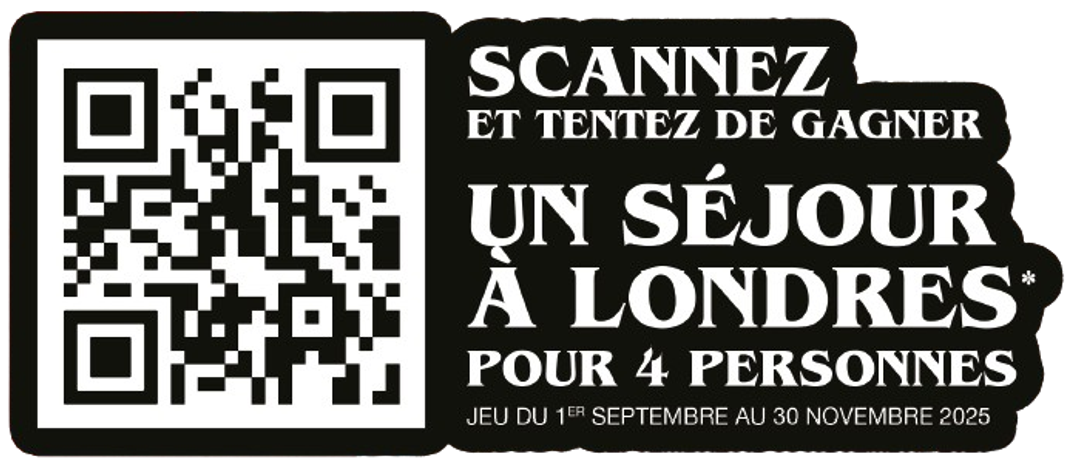 QR code pour accéder au jeu concours