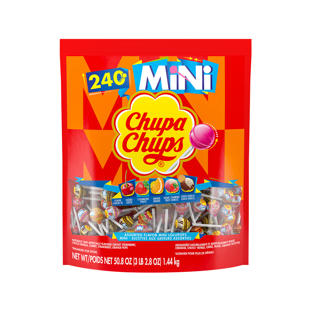 Mini Chupa Chups Assorted 240 Pcs | Chupachups