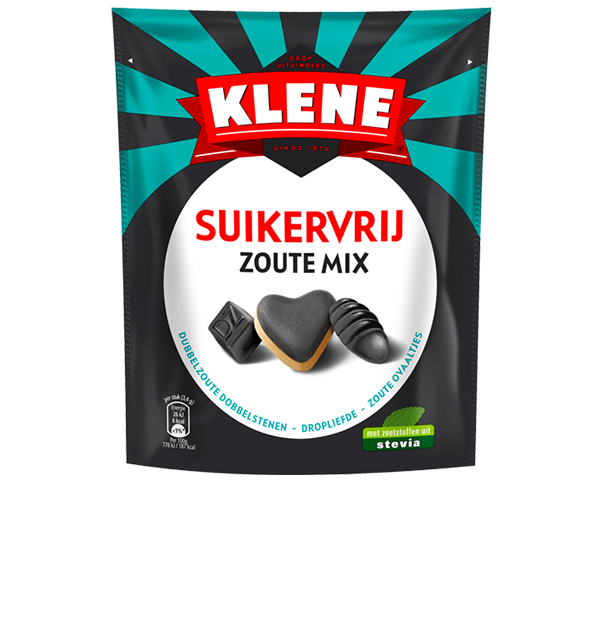 Klene Suikervrij Zoute Mix