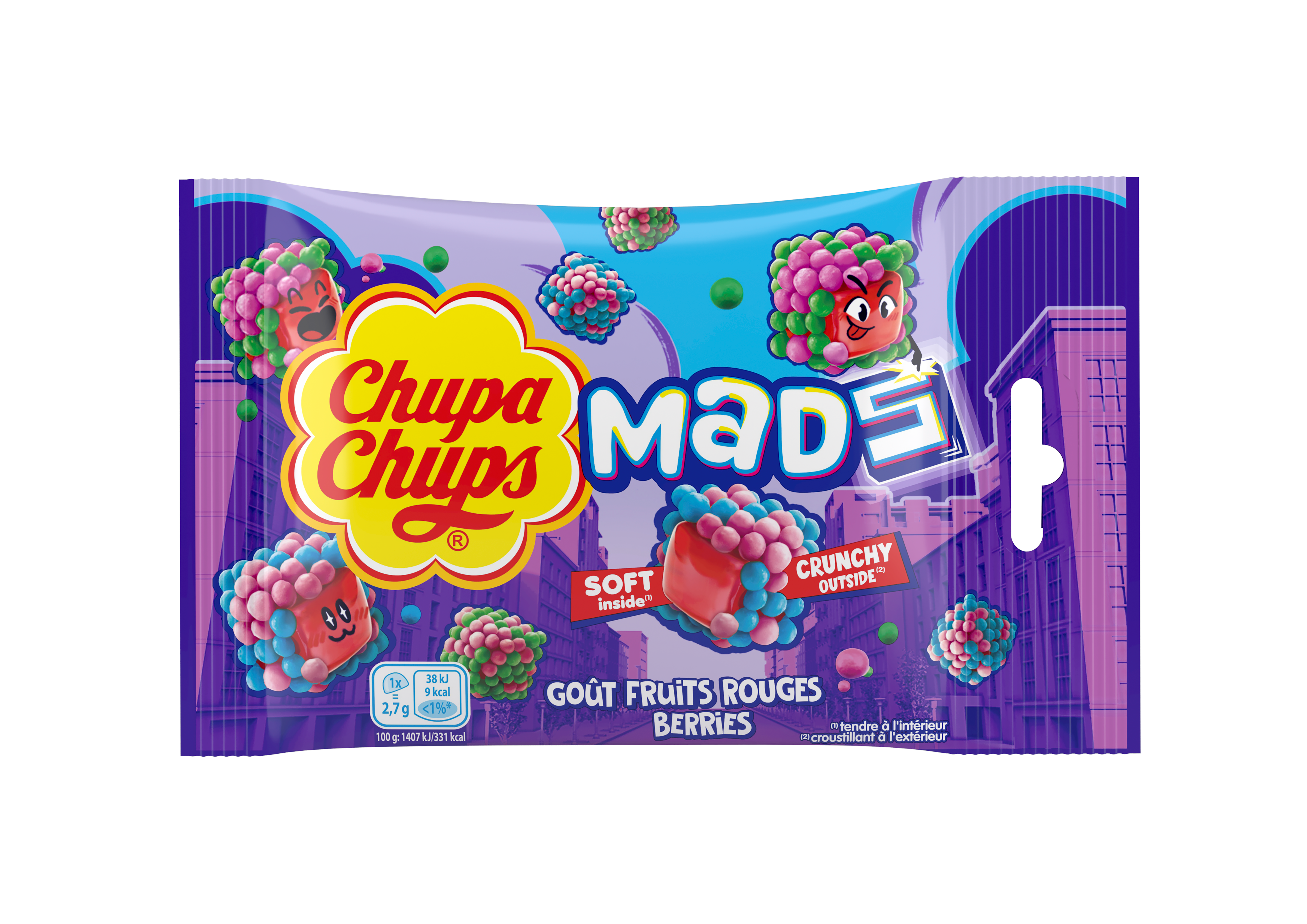 MADS fruits rouges 45g