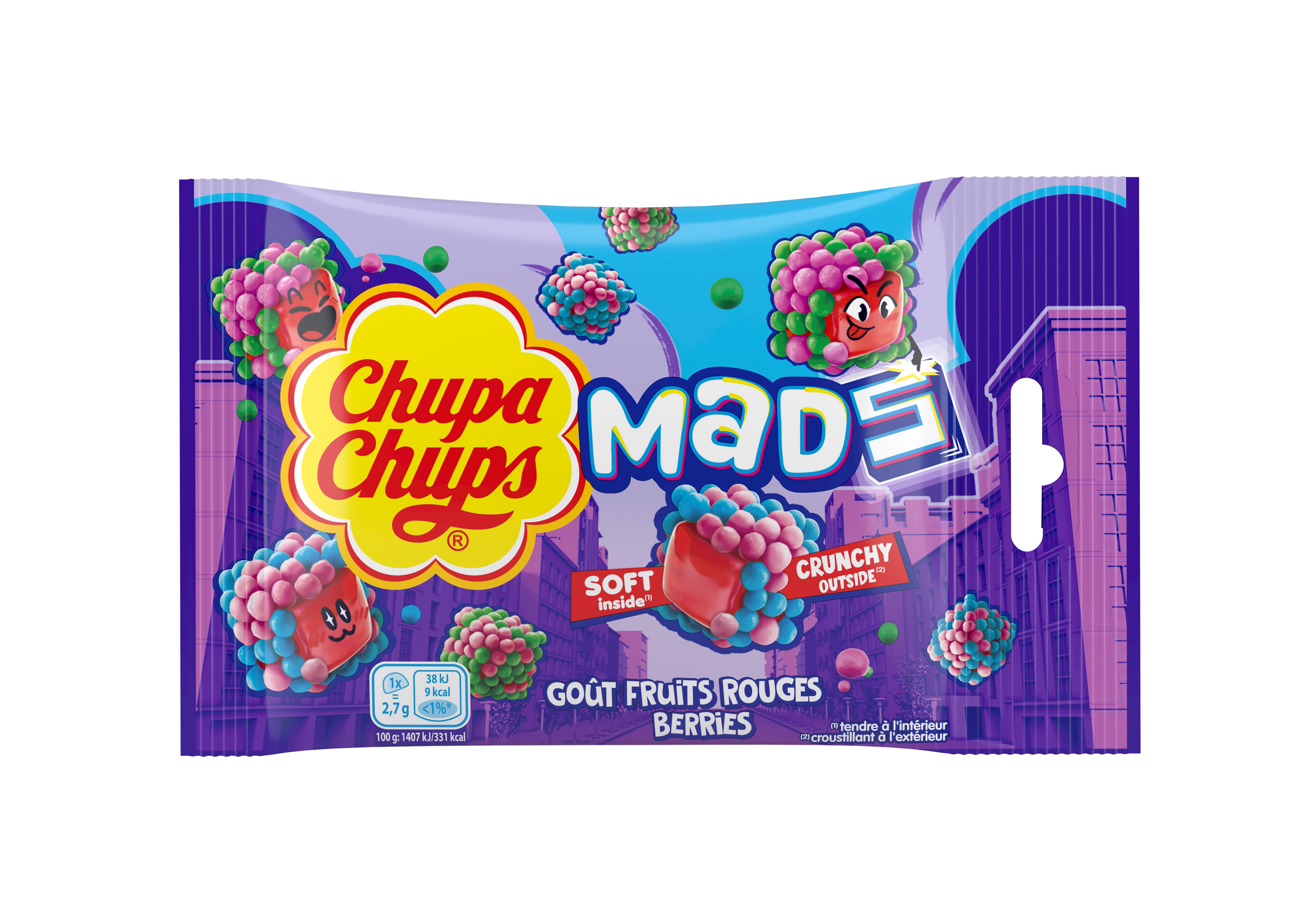 MADS fruits rouges 45g