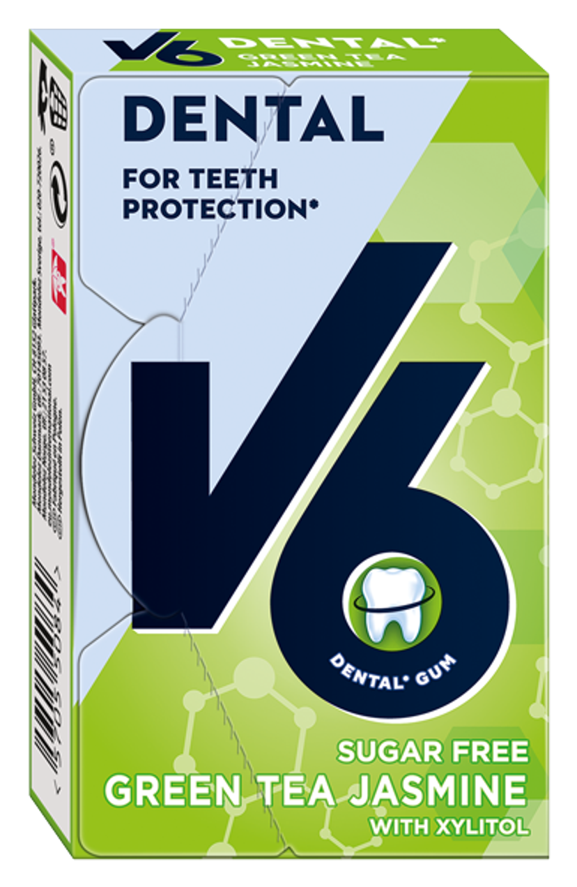 V6 Dental Green Tea Jasmine