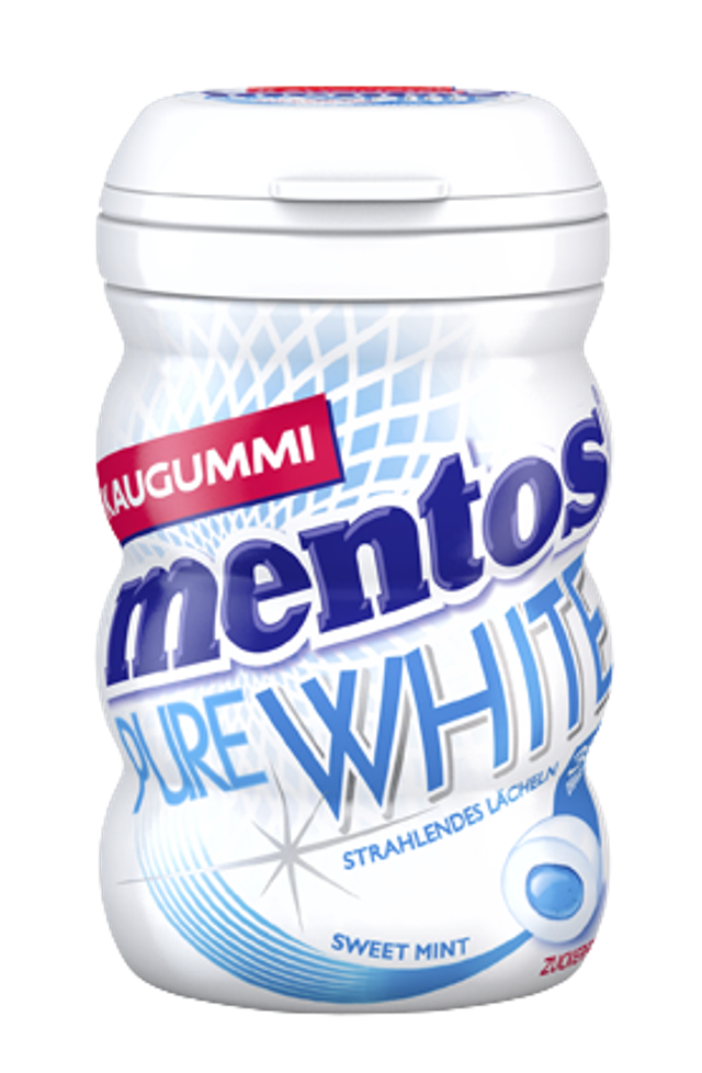 Mentos Kaugummi Pure White Sweet Mint