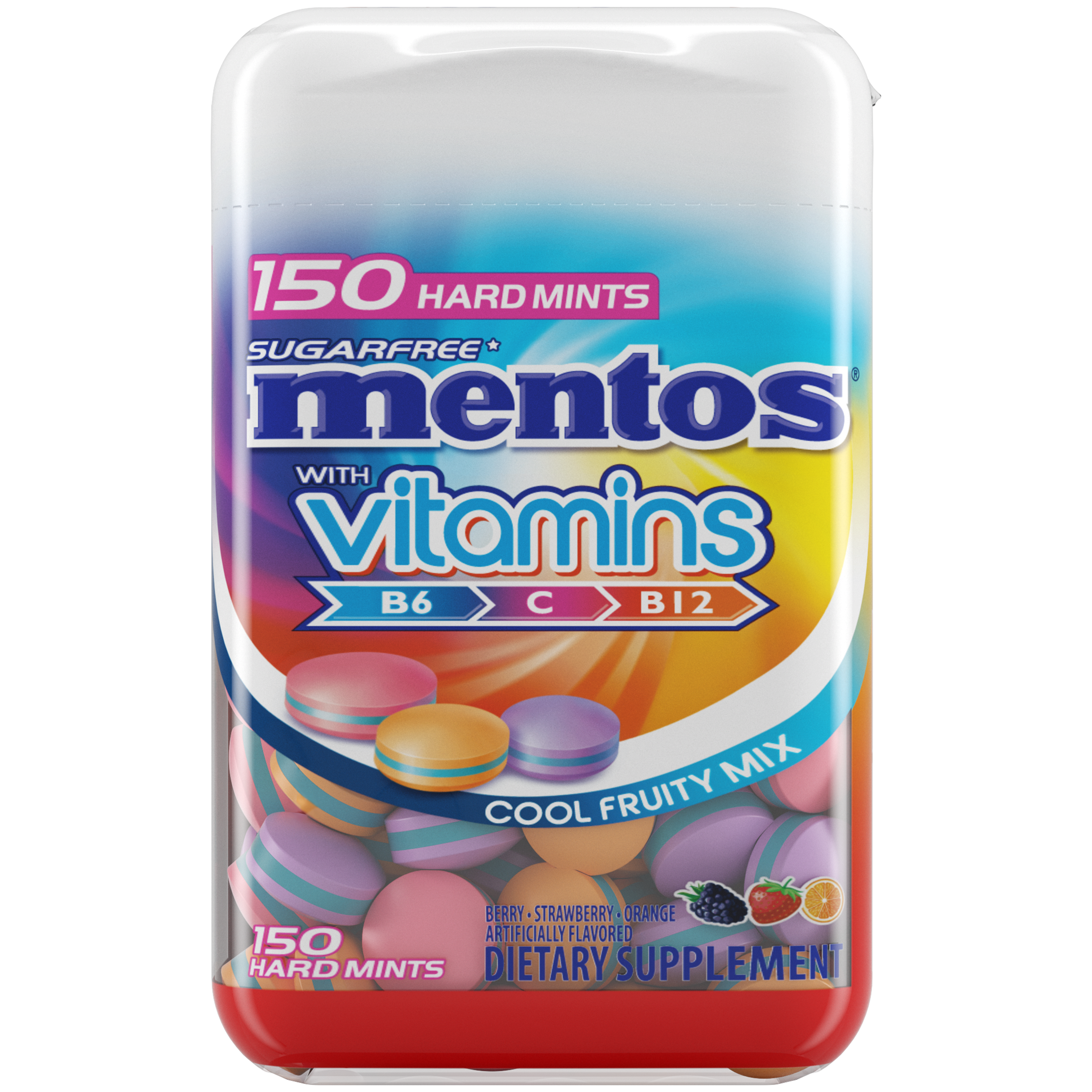 Mentos Mints with Vitamins- 150pc Bottle