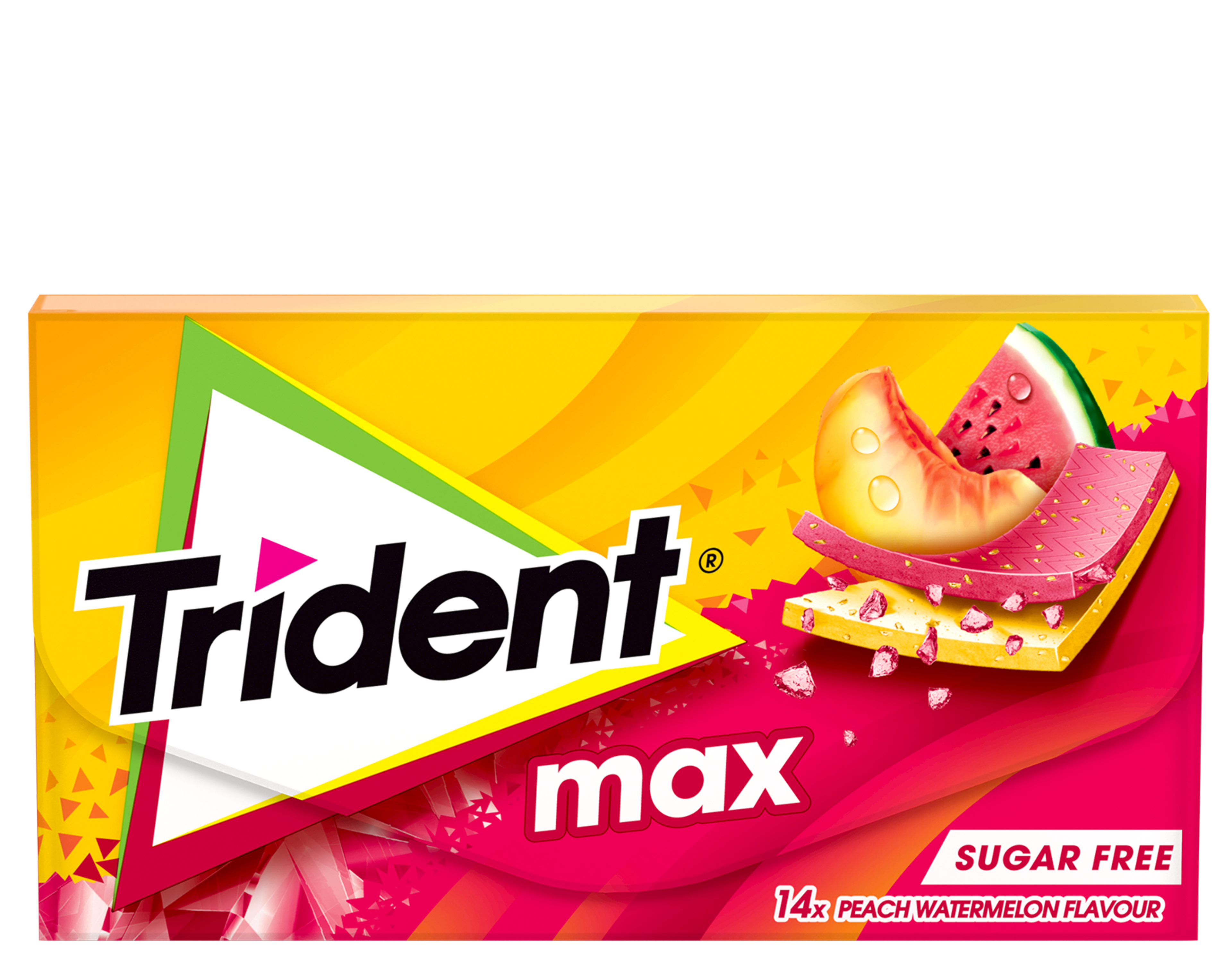 Trident Max - Lâmina Pessego Melancia