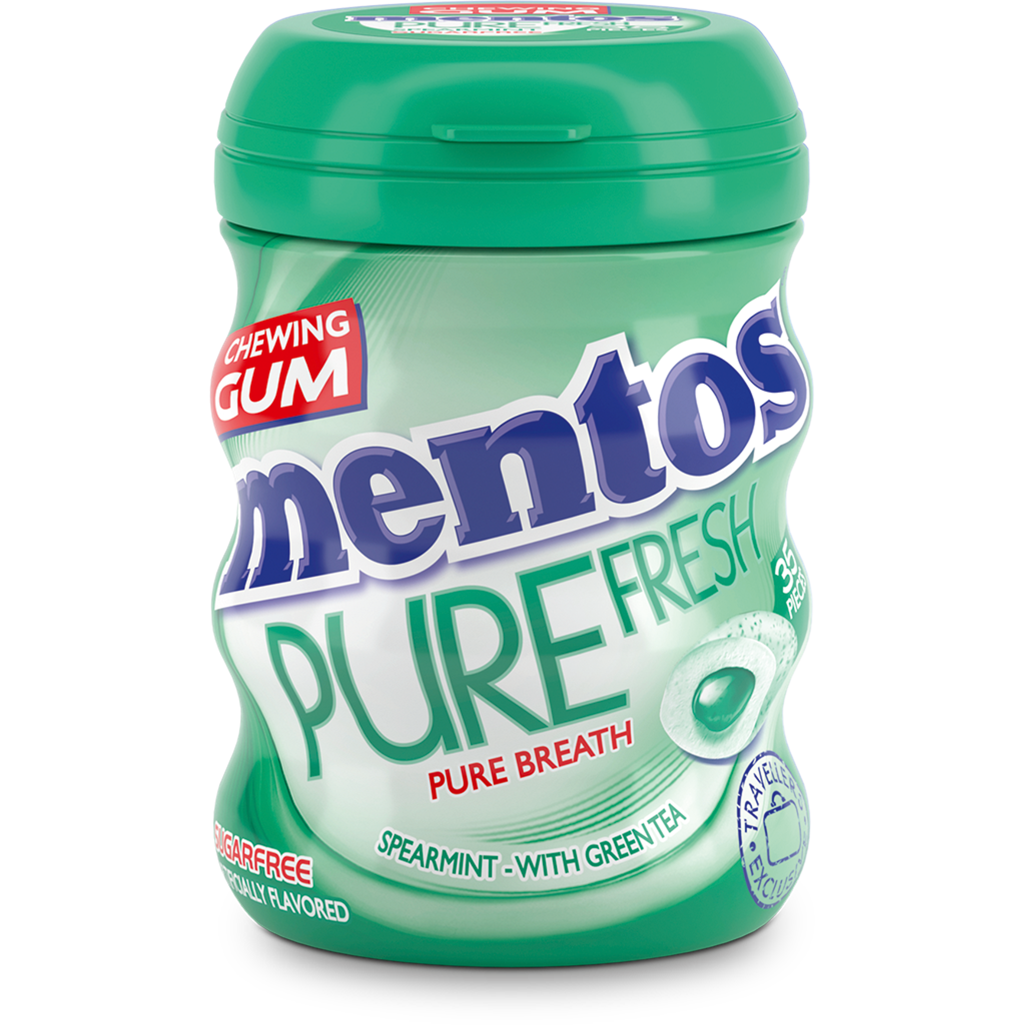 Mentos Gum Pure Fresh Spearmint | 68g EU