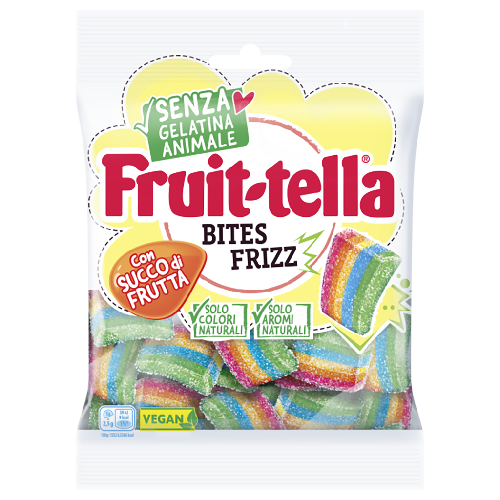 FRUITTELLA  BITES FRIZZ