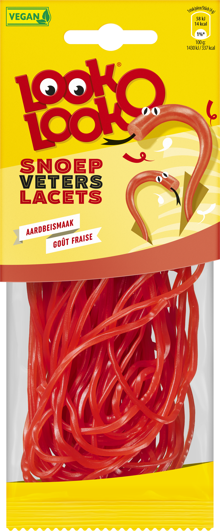 LOOK-O-LOOK SNOEPVETERS AARDBEISMAAK
