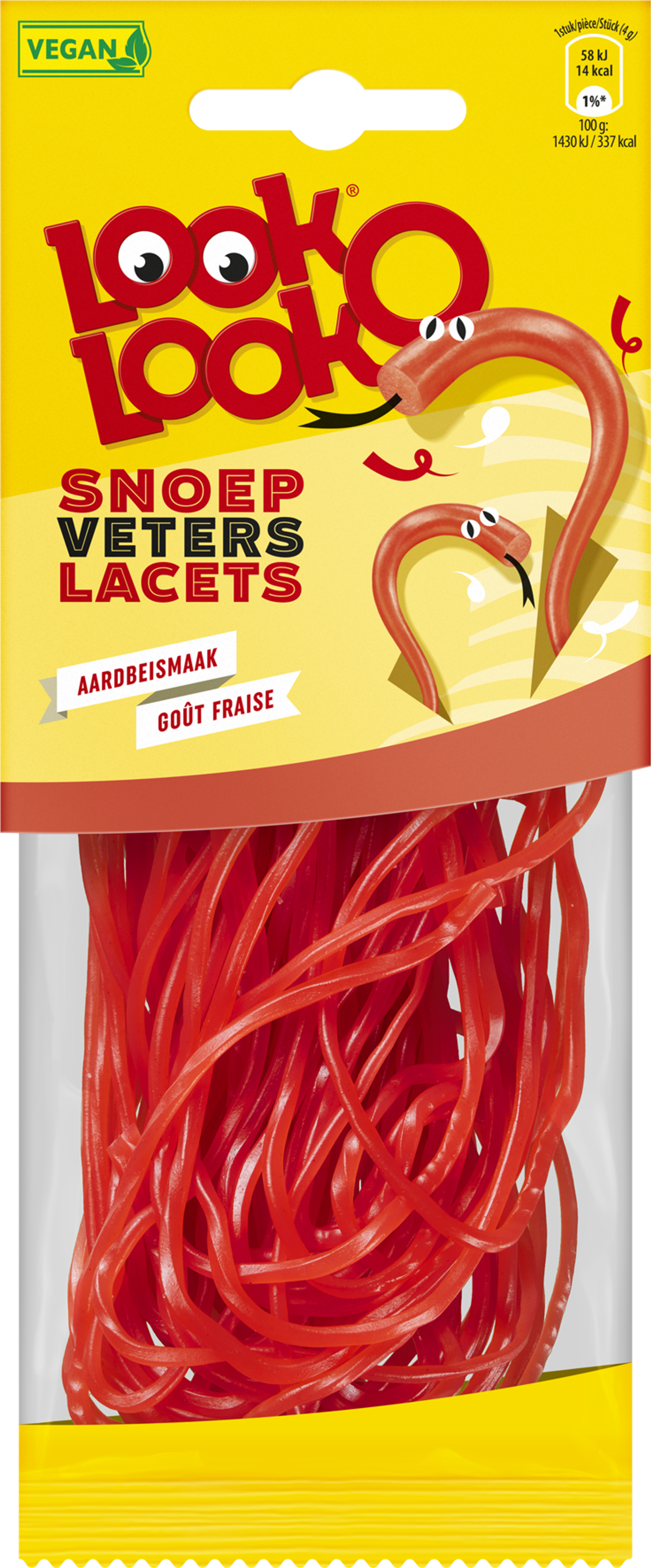 LOOK-O-LOOK SNOEPVETERS AARDBEISMAAK