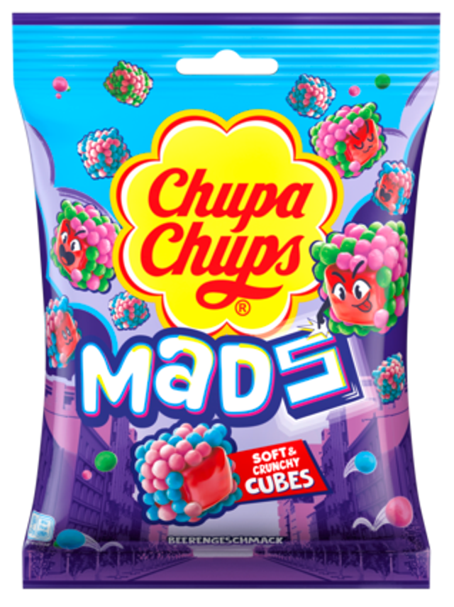 CHUPA CHUPS MADS BERRIES 115g Beutel