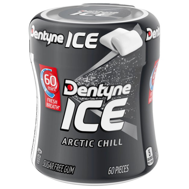 Dentyne Ice Arctic Chill (60ct Bottle) | Dentyne US