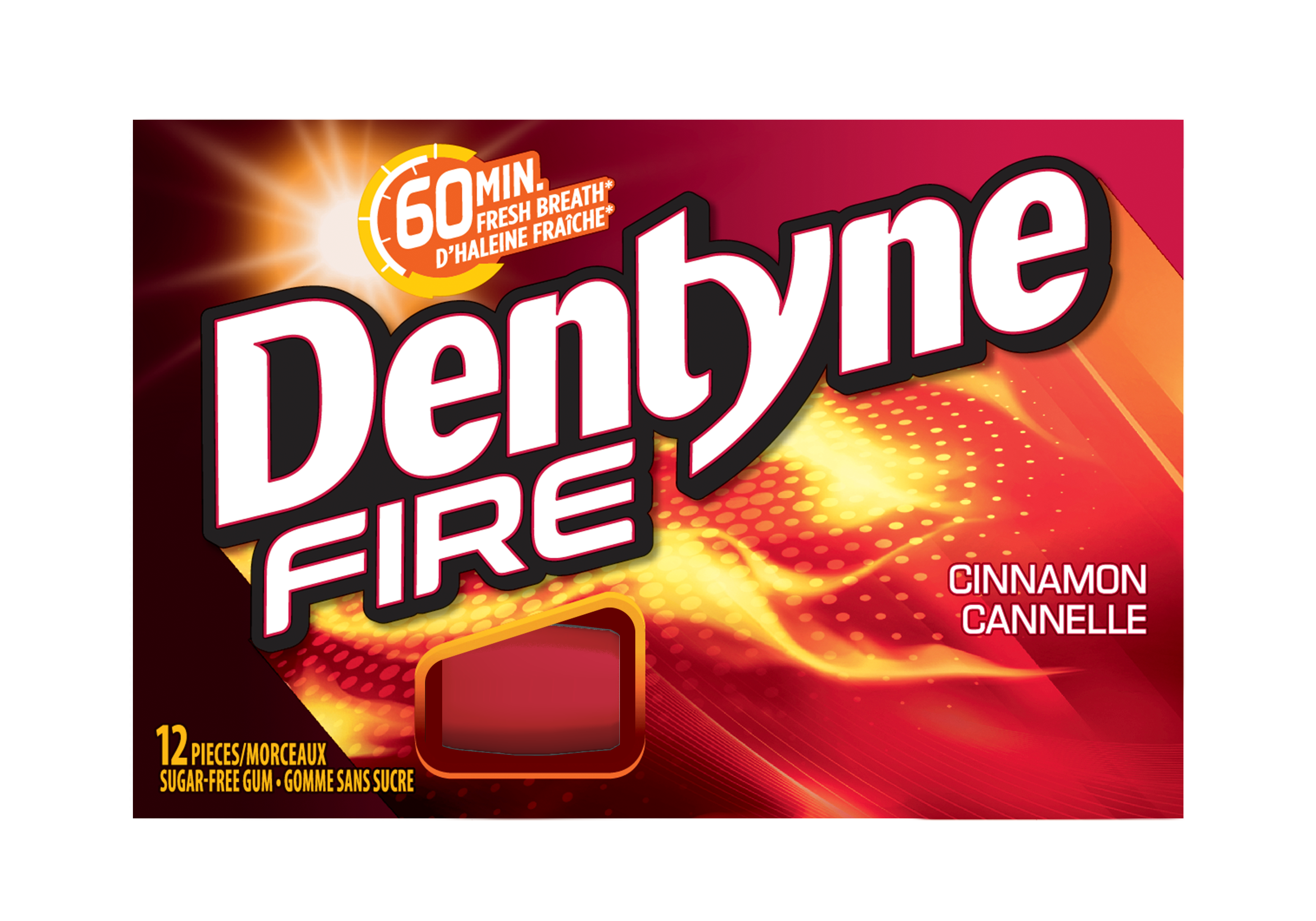 Dentyne Fire Cinnamon, 12 Pieces