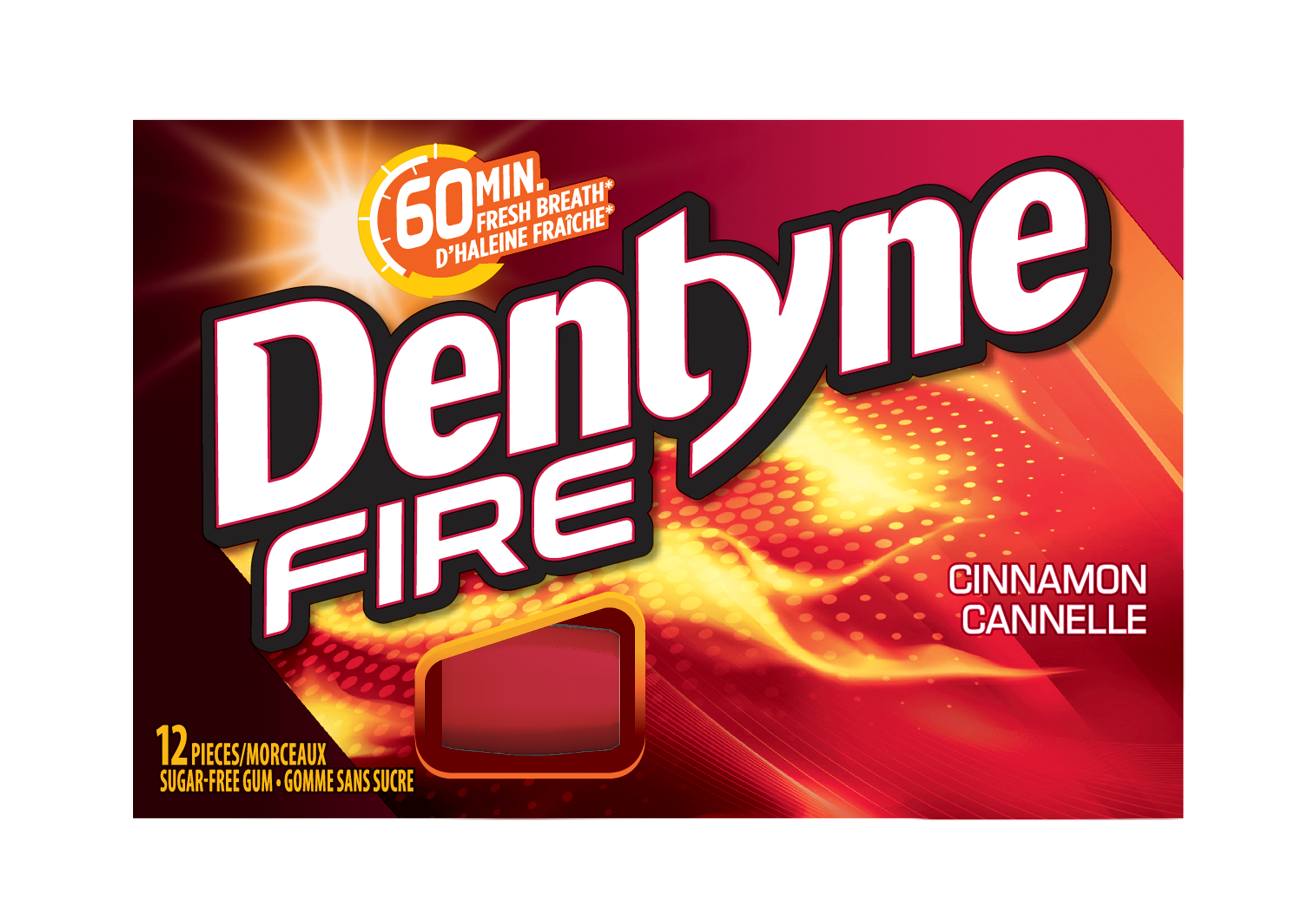 Dentyne Fire Cinnamon, 12 Pieces