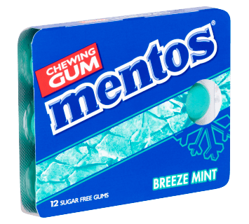 Mentos Gum - Breeze Mint