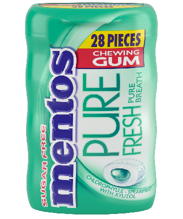 Mentos Gum Pure Fresh - Spearmint Chlorophylle