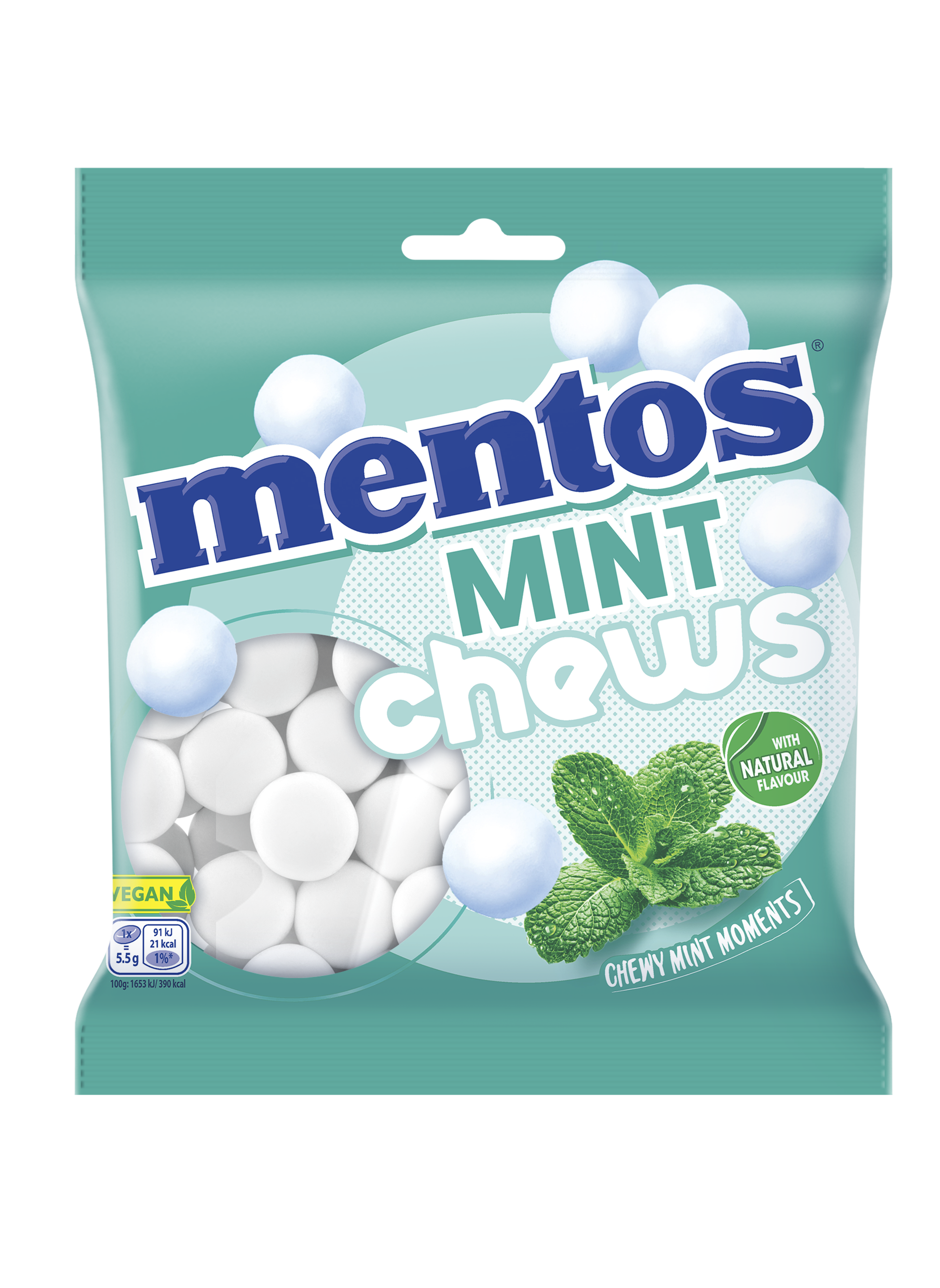 Mentos Mint Chews Bag