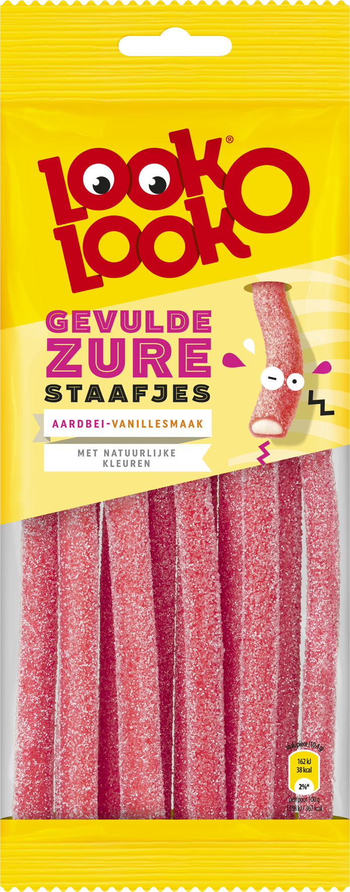 LOOK-O-LOOK GEVULDE ZURE STAAFJES