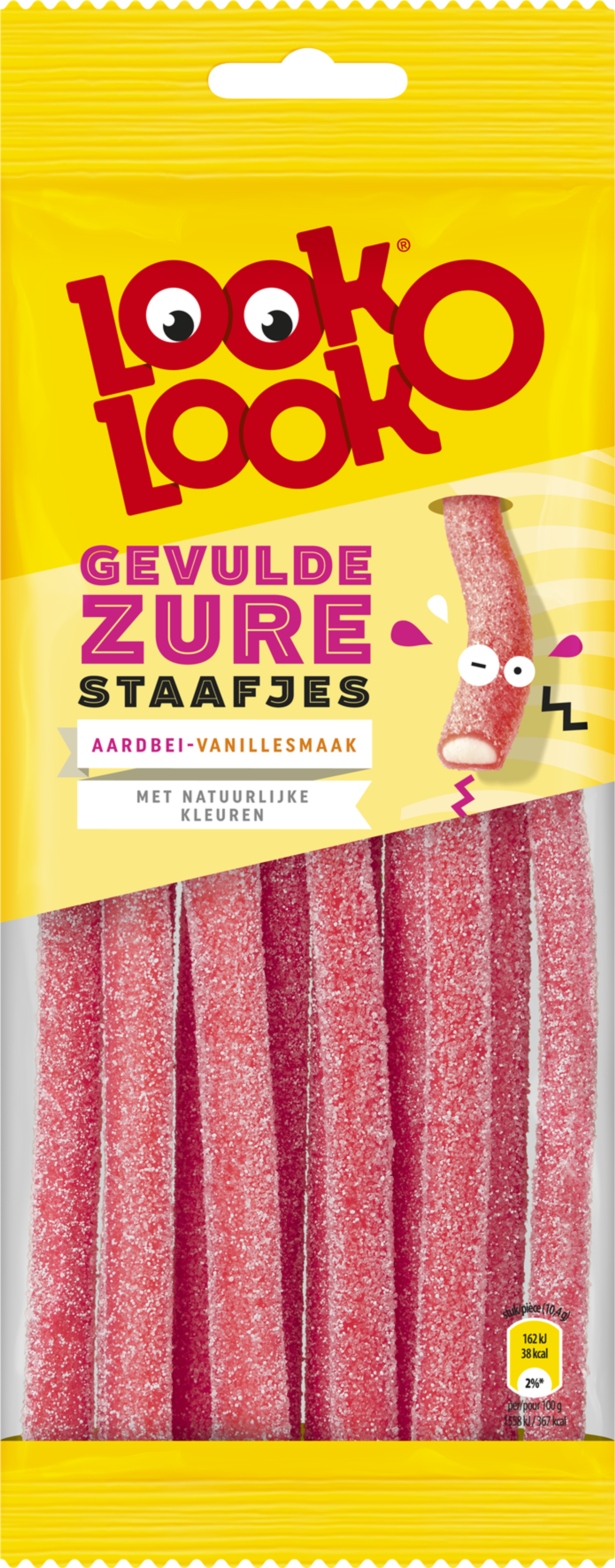 LOOK-O-LOOK GEVULDE ZURE STAAFJES