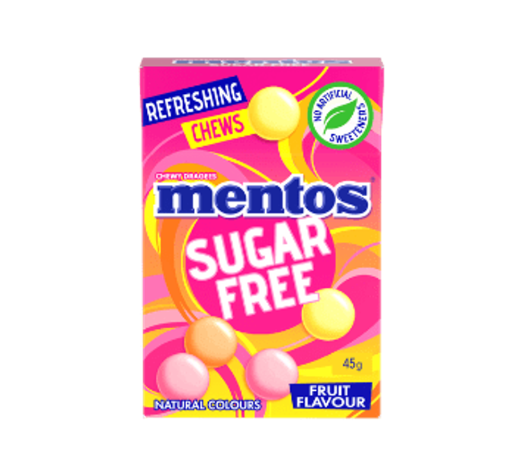 Mentos Sugar Free Fruit