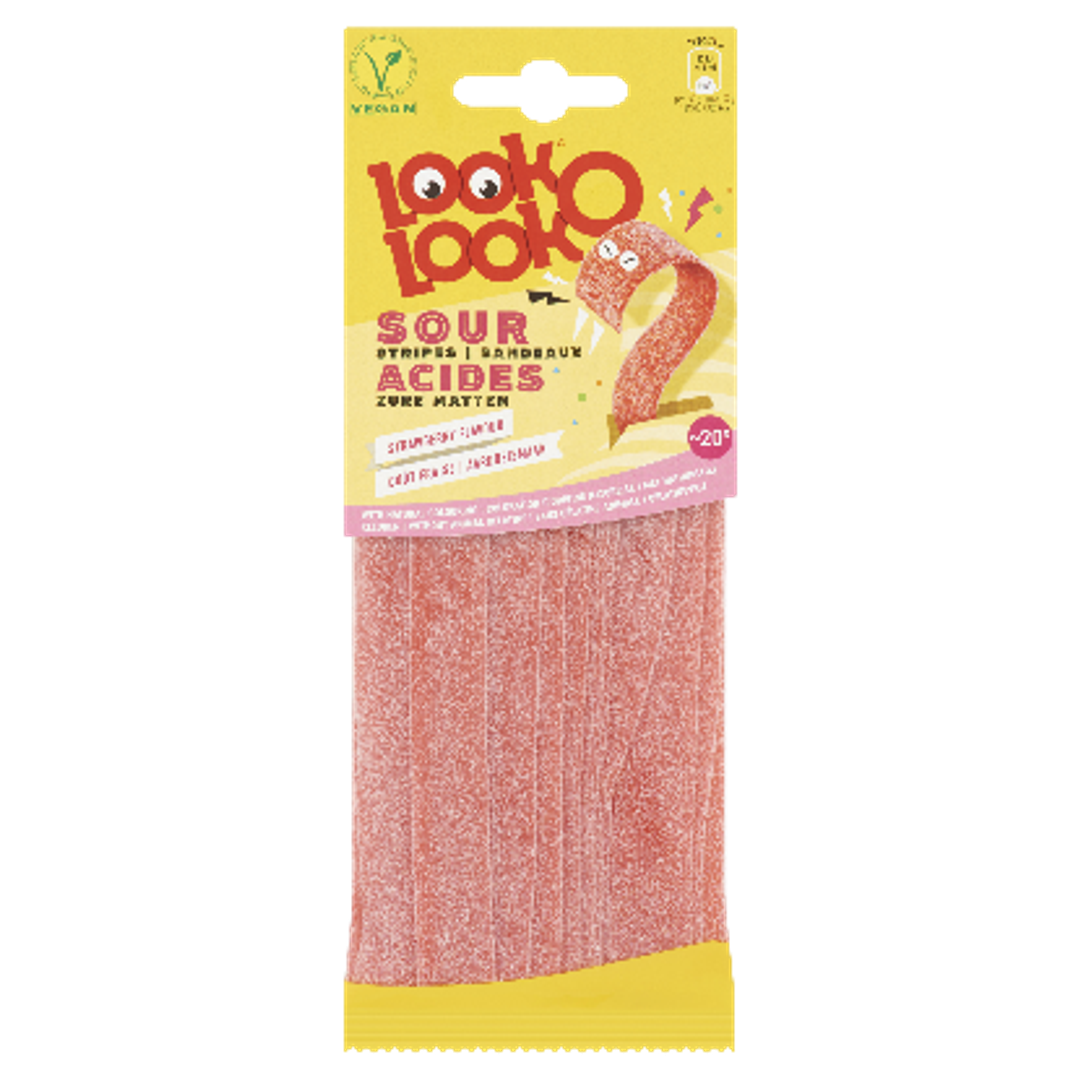LOOK-O-LOOK BANDEAUX ACIDES FRAISE