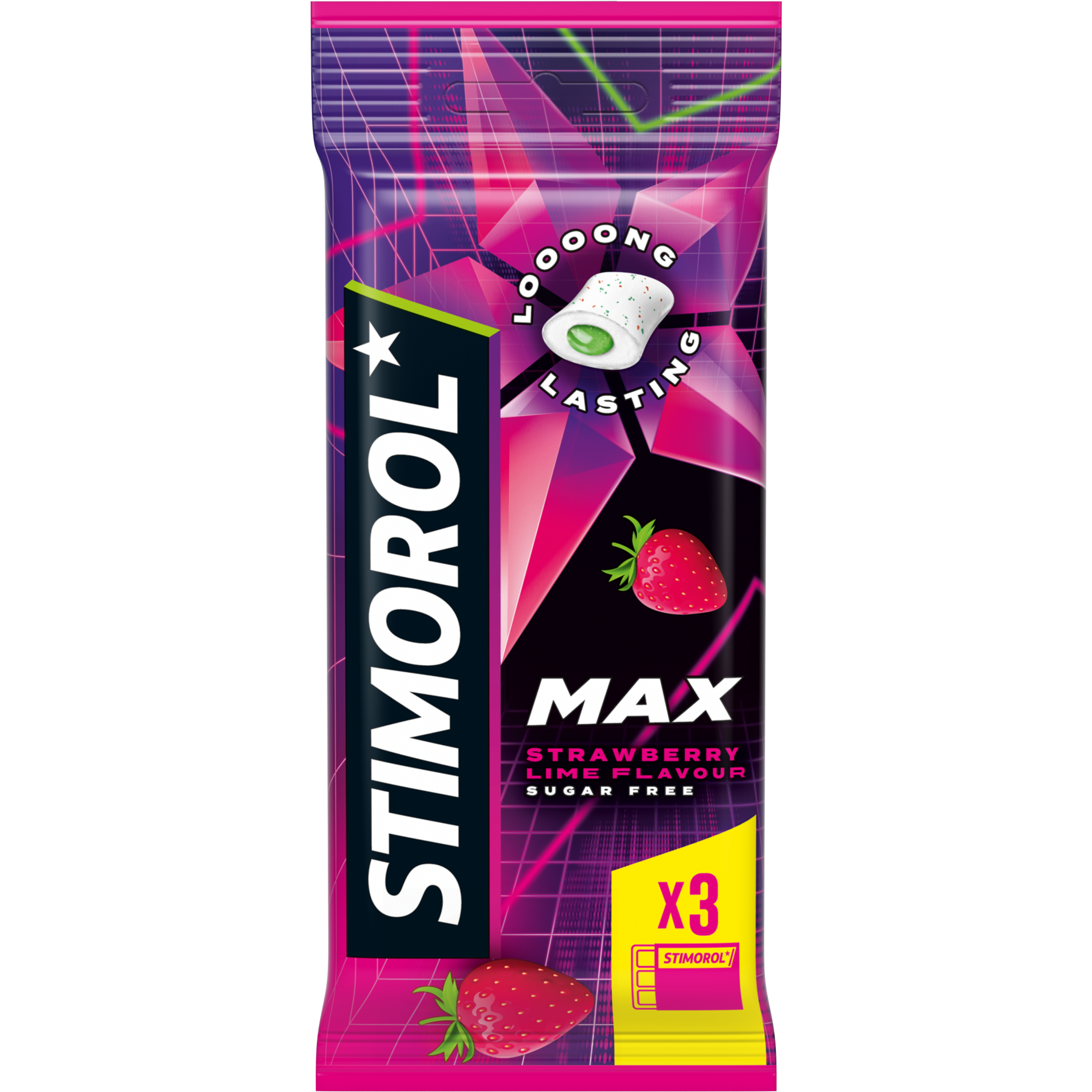 Stimorol Max Splash - Strawberry Lime