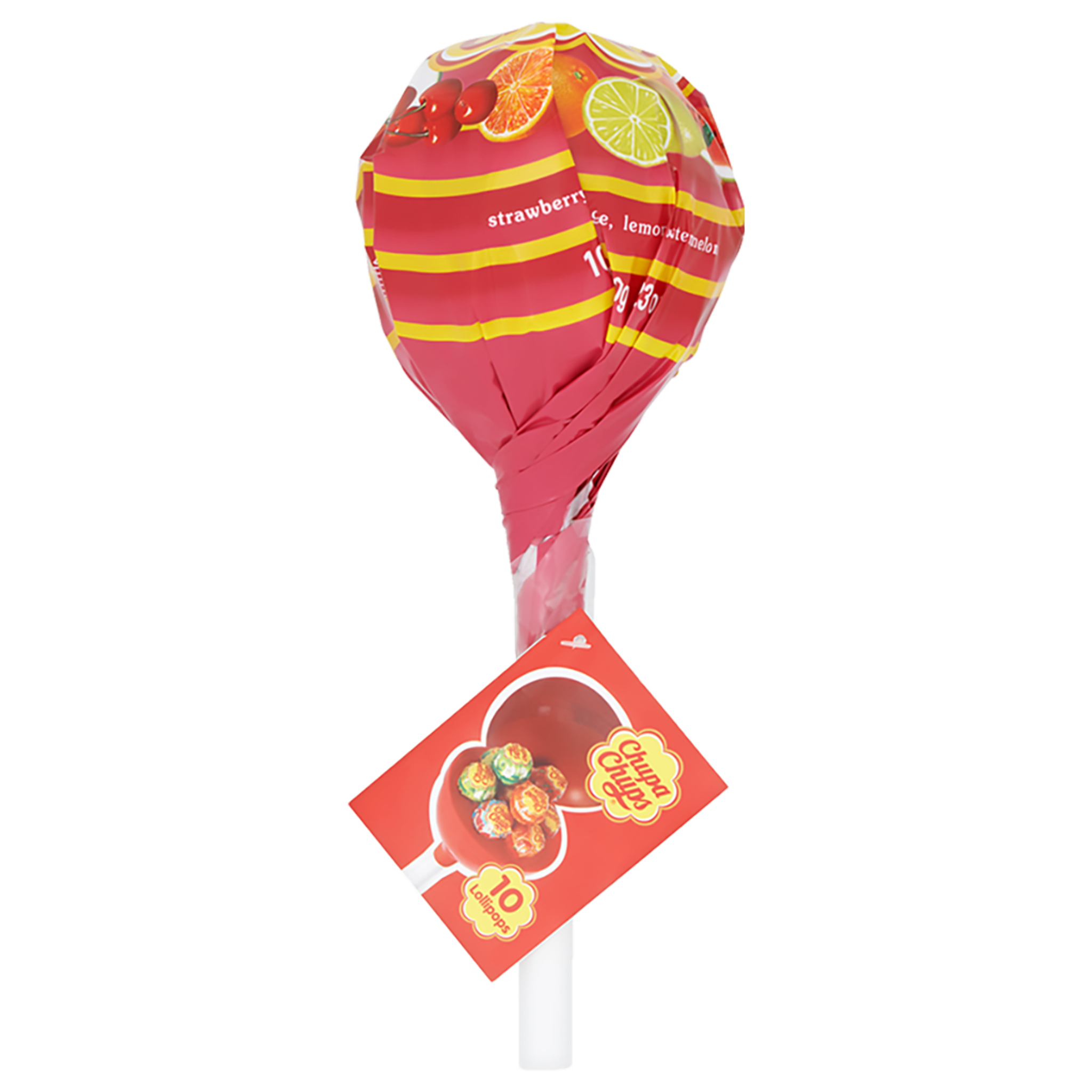 Mini Mega Chupa 10 sucettes