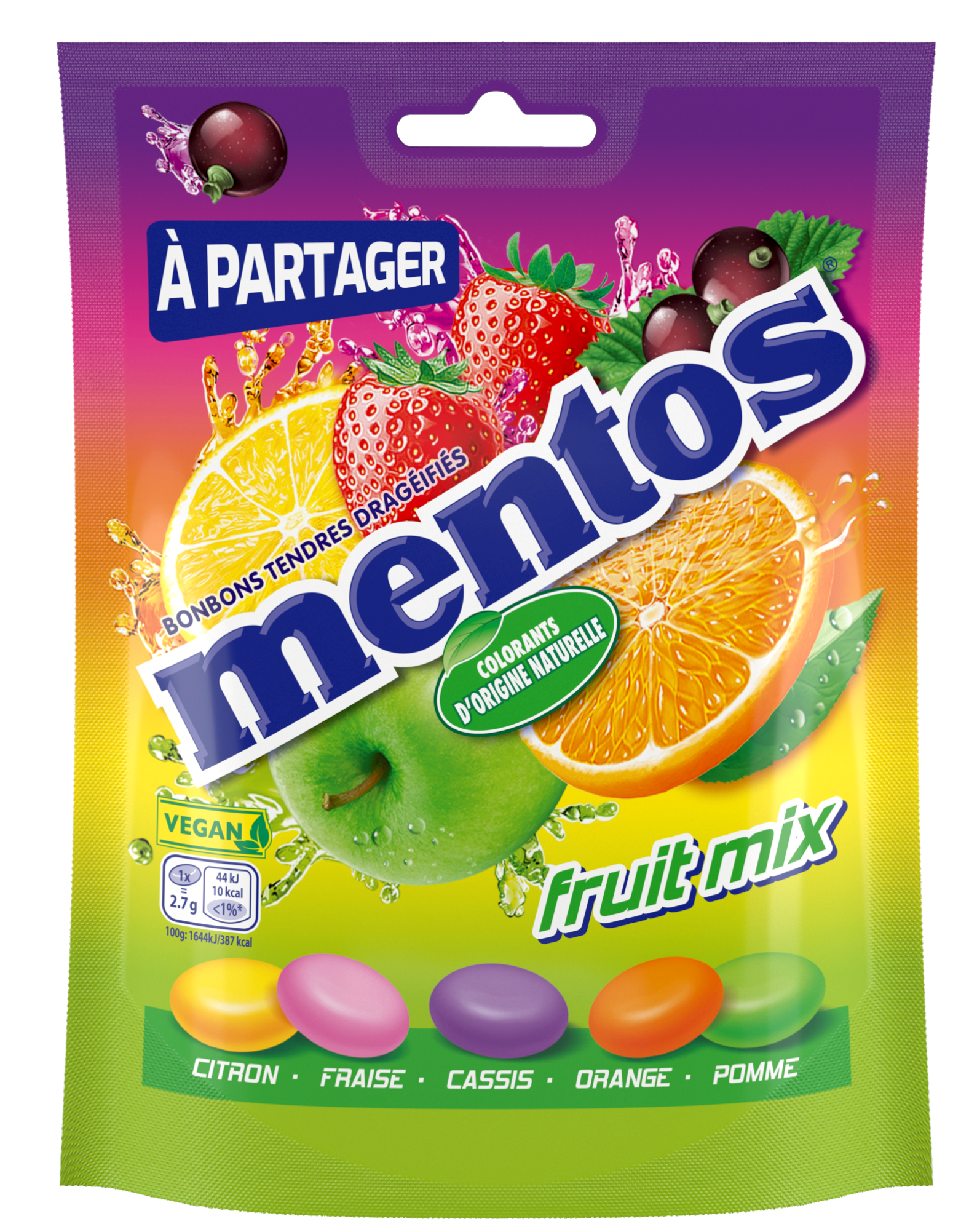 MENTOS  FRUIT MIX