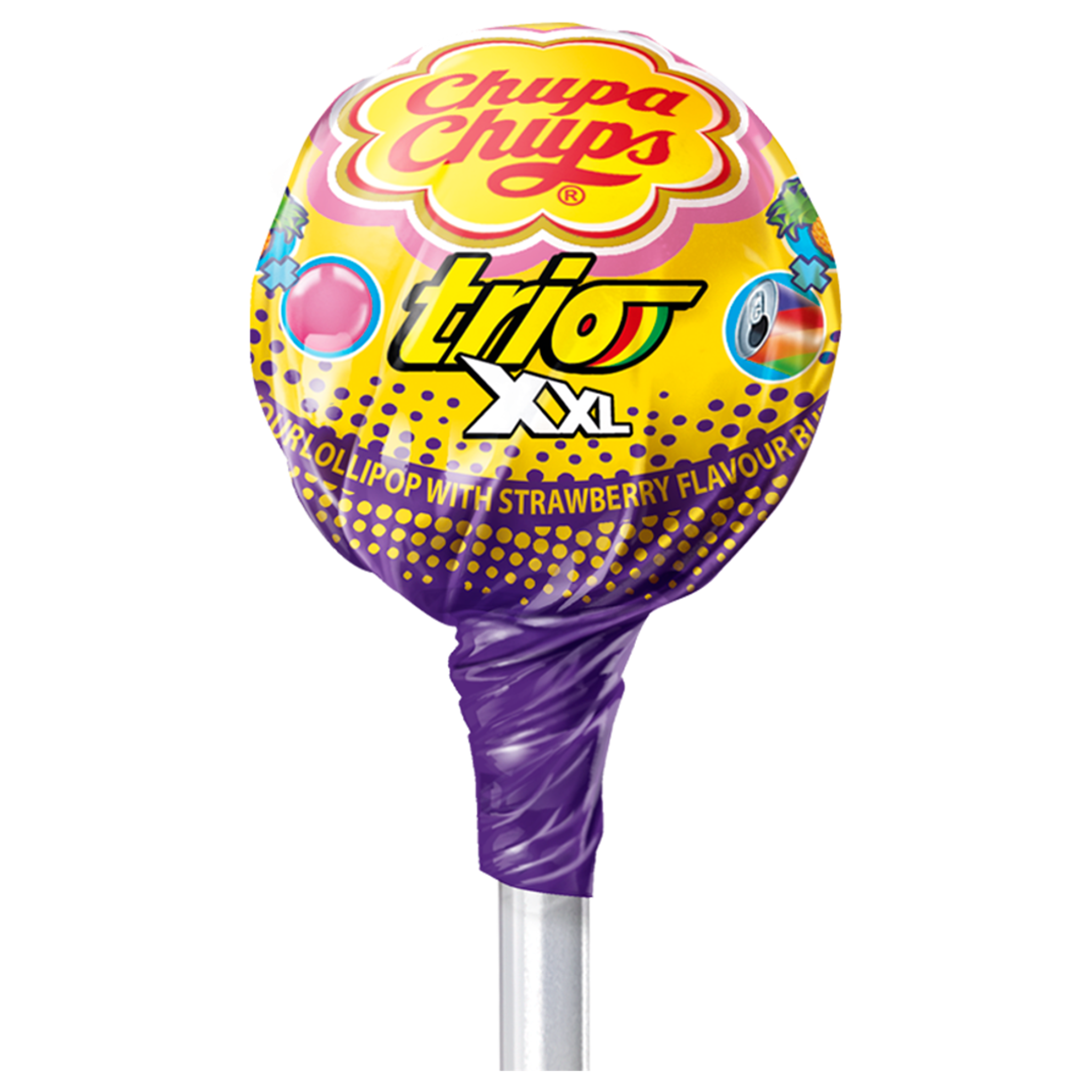 XXL Bubblegum Trio Tutti Frutti
