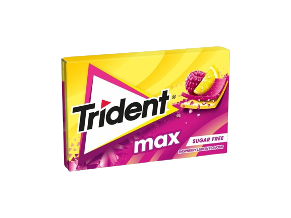 Trident Max - Lâmina Framboesa Limão