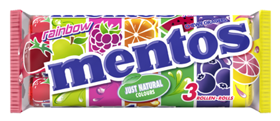 Mentos Rainbow 3-Pack
