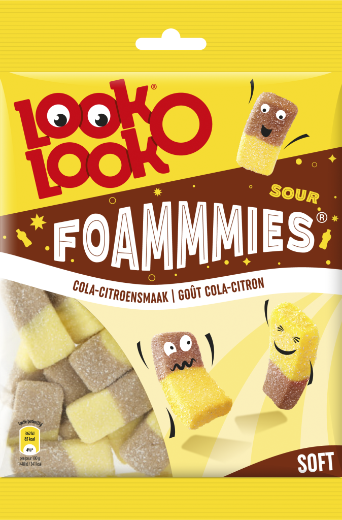 LOOK-O-LOOK FOAMMMIES ZUUR COLA-CITROEN