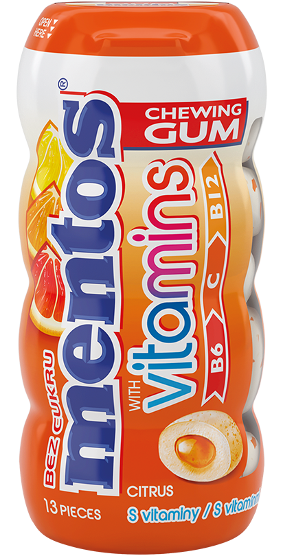 Mentos Vitamins Citrus