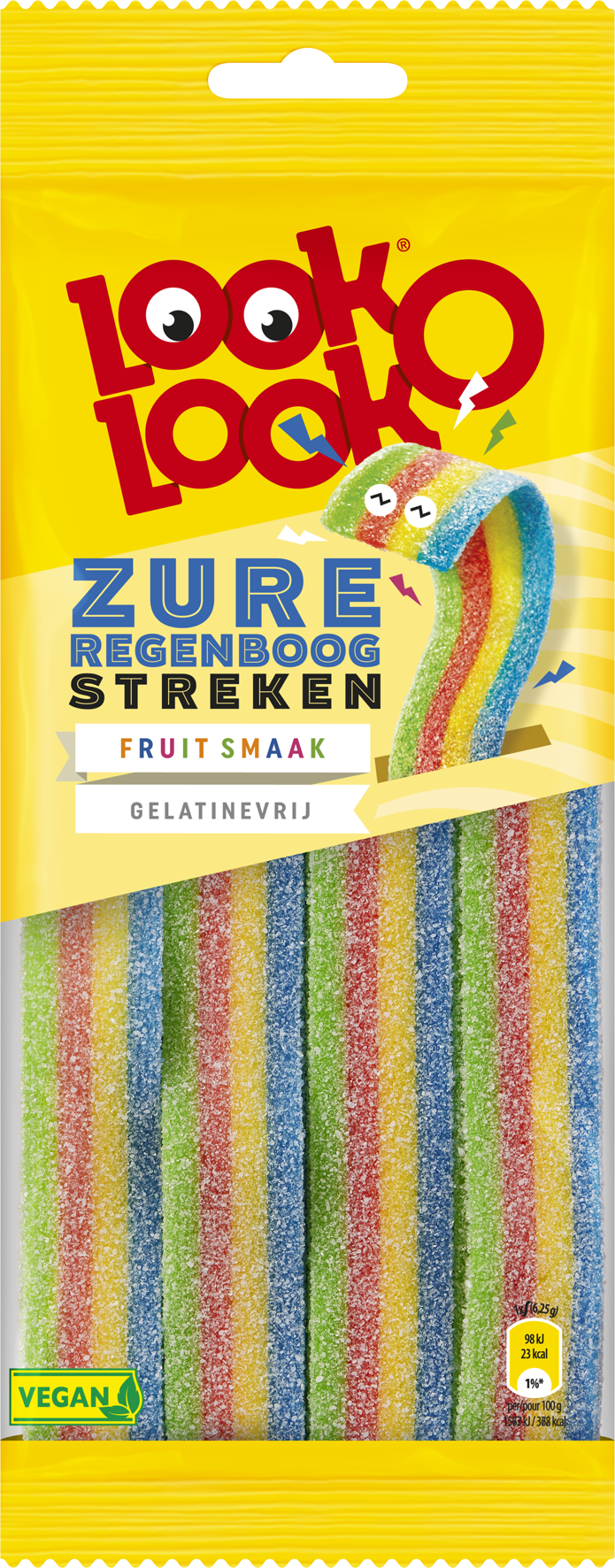 LOOK-O-LOOK ZURE REGENBOOG STREKEN
