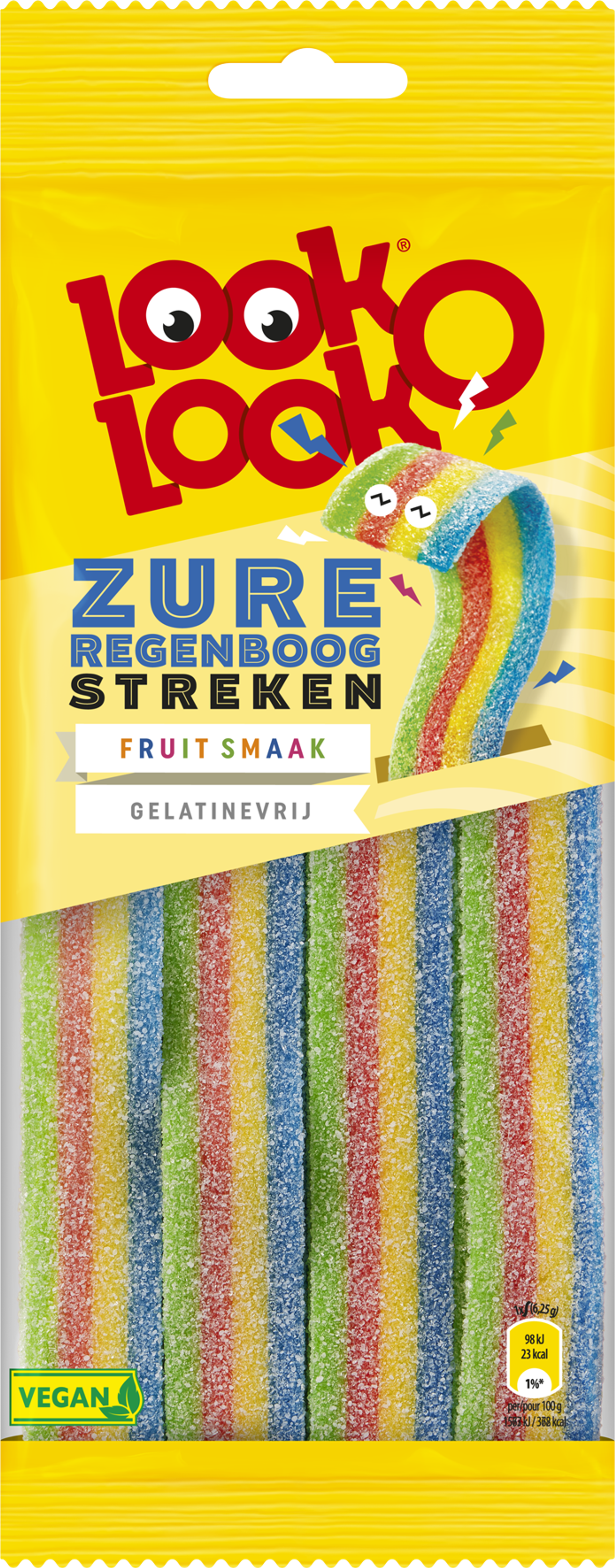 LOOK-O-LOOK ZURE REGENBOOG STREKEN