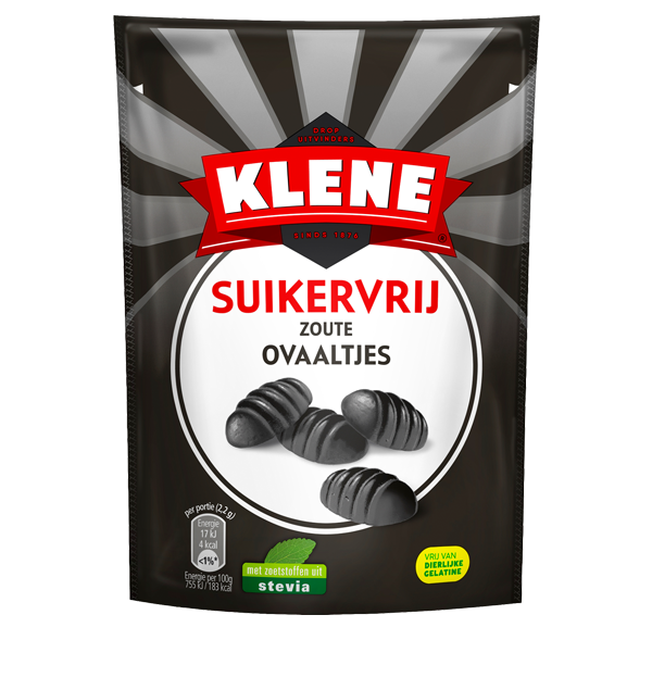 Klene Suikervrije Zoute Ovaaltjes