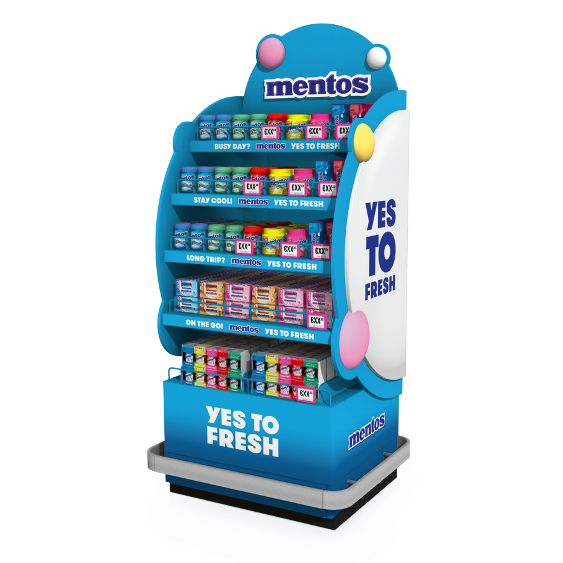 Refreshment Floor Display
