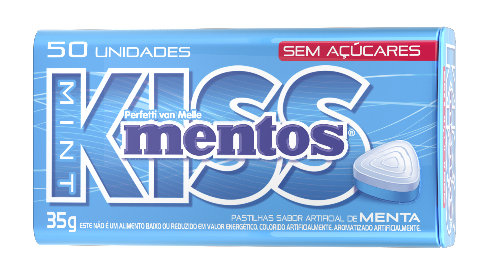 Mentos Kiss Mint Lata